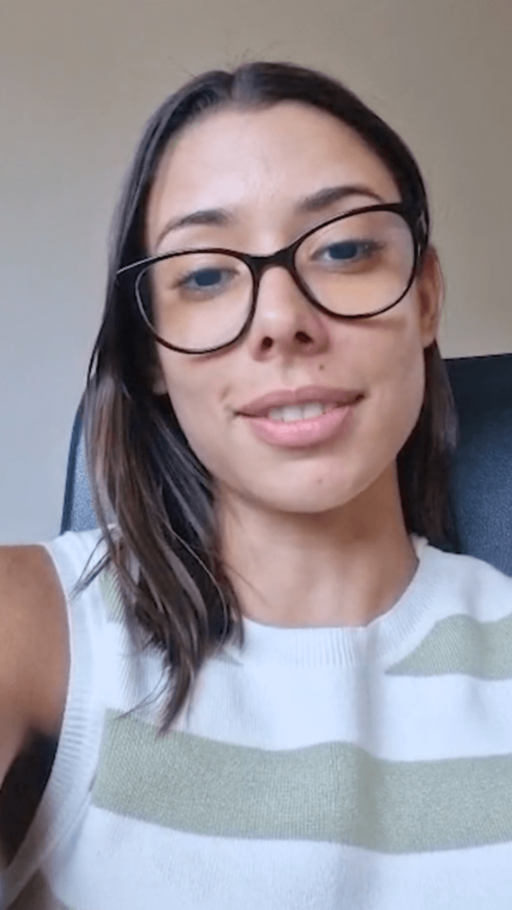Foto da aluna Milla Moreno