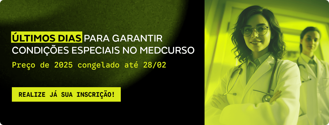 Banner de inscrição MEDCURSO e MED