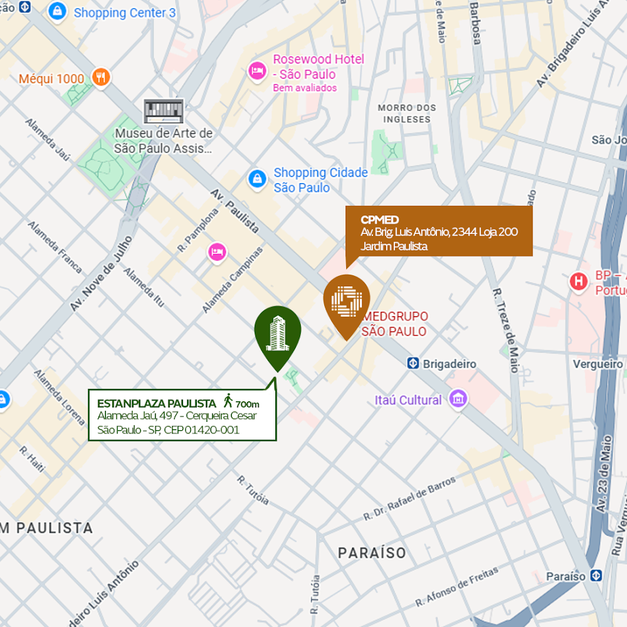 Mapa Zupper